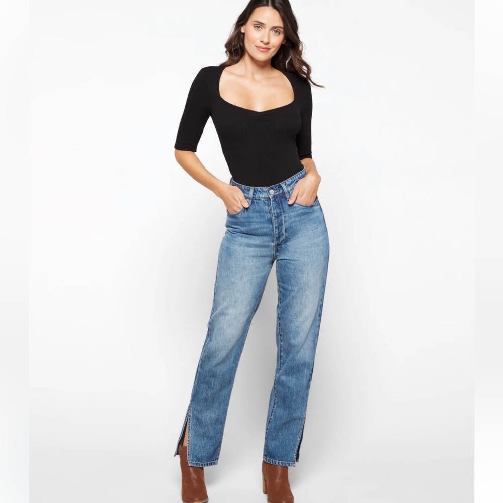 Free People Blank NYC Lexington Slim Straight Jean